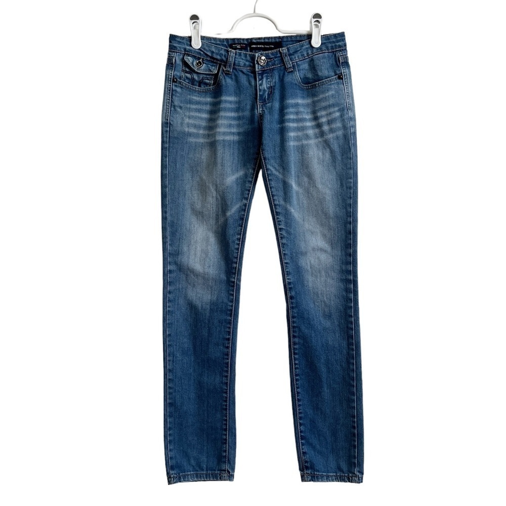 Miss Sixty Low Rise Straight Leg Jeans Medium